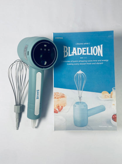 BLADELION Hand Electric egg beaters,Household Small Hand-Held Mixer,Kitchen Egg Beater Is Suitable For Mixing Cream,Cake And Butter (Blue)