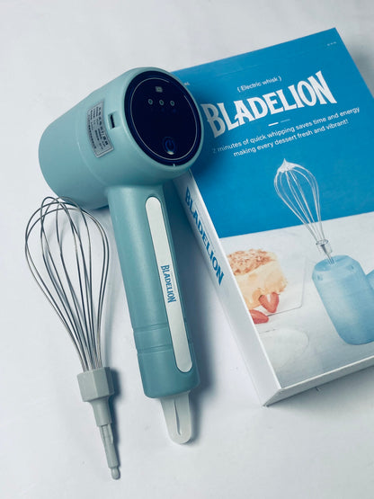 BLADELION Hand Electric egg beaters,Household Small Hand-Held Mixer,Kitchen Egg Beater Is Suitable For Mixing Cream,Cake And Butter (Blue)