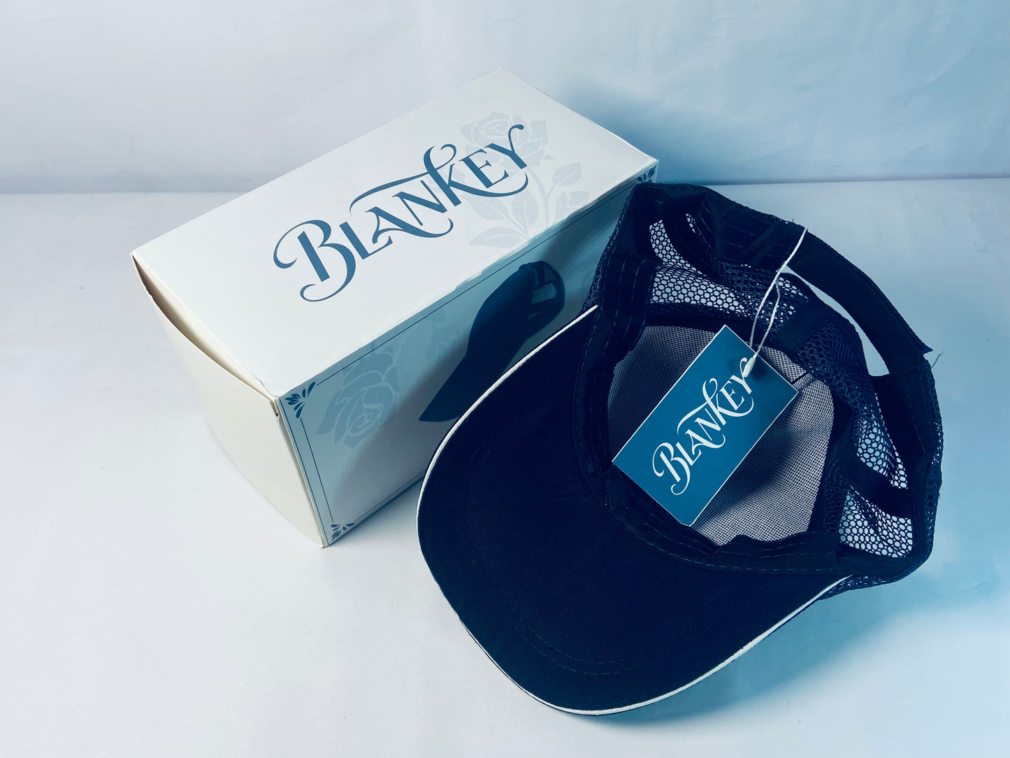 BLANKEY Quick Drying Mesh Ponytail Hole Baseball Cap Sport Sun Hats
