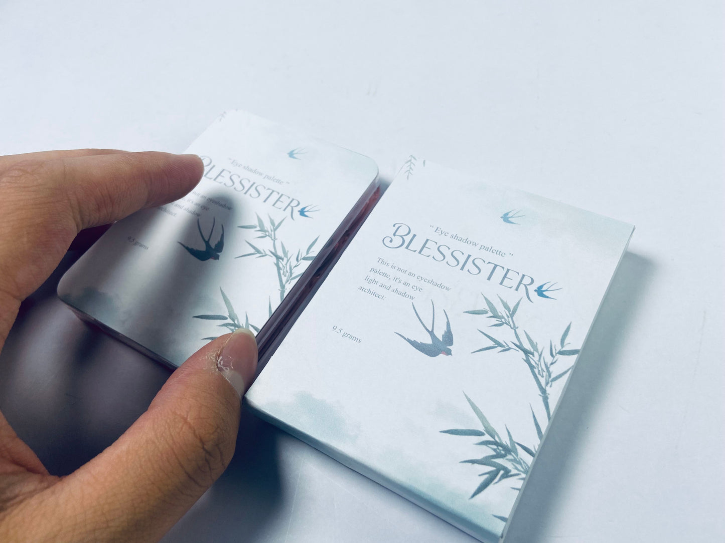 BLESSISTER The Best of the Best Baked Palette - Full Size - Includes Bronzer,Blush,2 Highlighters and 3 Eyeshadows - Travel-Friendly