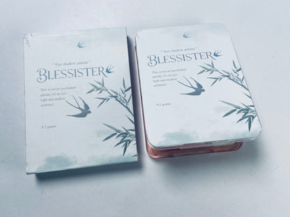 BLESSISTER The Best of the Best Baked Palette - Full Size - Includes Bronzer,Blush,2 Highlighters and 3 Eyeshadows - Travel-Friendly