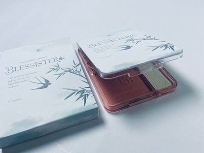 BLESSISTER The Best of the Best Baked Palette - Full Size - Includes Bronzer,Blush,2 Highlighters and 3 Eyeshadows - Travel-Friendly