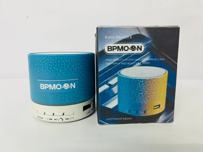 BPMOON Portable Mini Bluetooth Speaker - Hi-Fi Stereo Sound with Deep Bass, Wireless Music Speaker for Outdoor, Indoor, Party and Travel Use