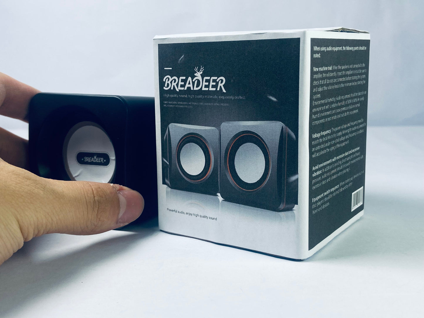 BREADEER Surround Loudspeaker Dolby Atmos (Stunning Black)