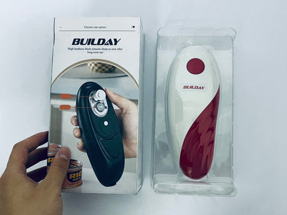 BUILDAY Smart Electric Can Opener - Automatic Kitchen Can/Bottle Opener