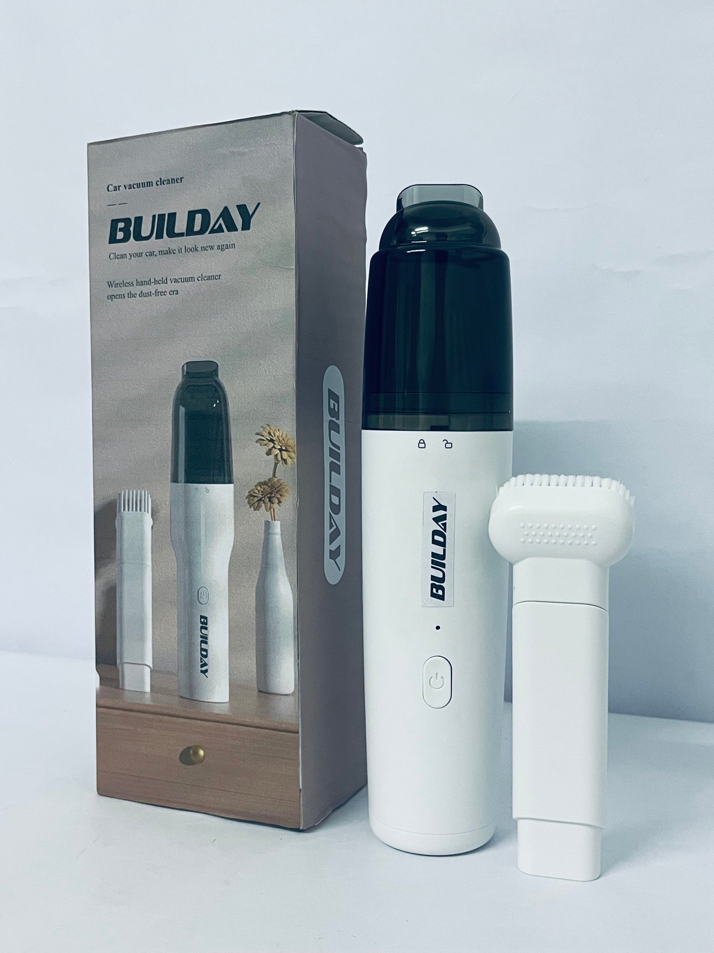 BUILDAY Cordless Handheld Vacuum, Car Vacuum Portable
