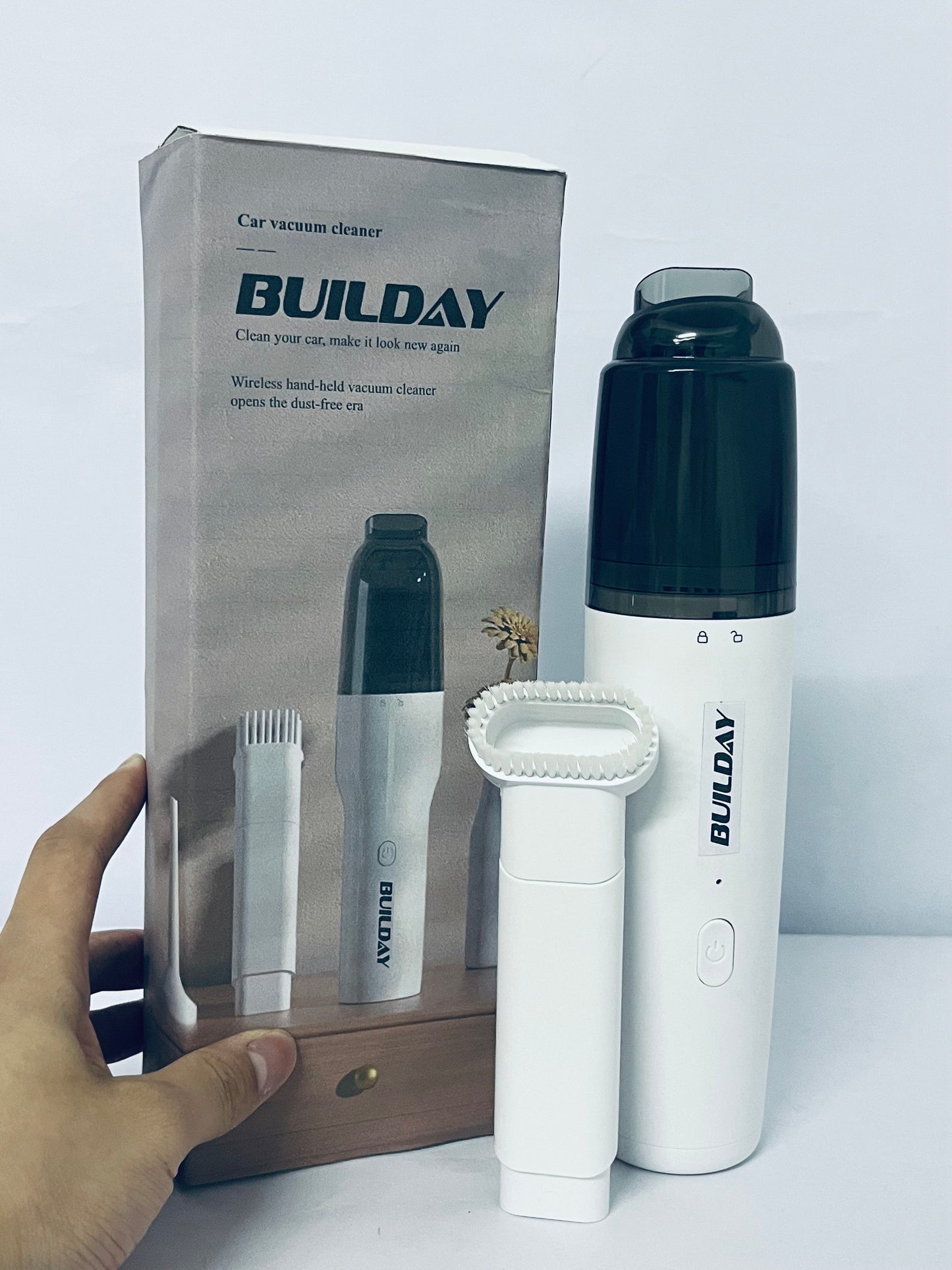 BUILDAY Cordless Handheld Vacuum, Car Vacuum Portable