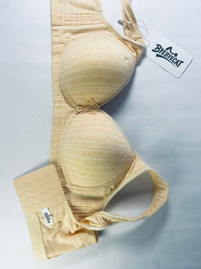 BYEBYECAT Women's Basic Beauty Contour T-Shirt Bra