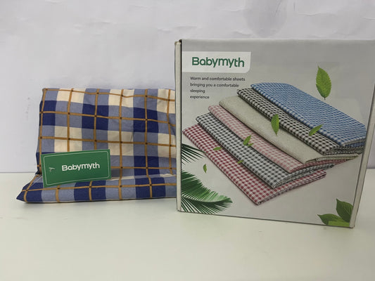 【Babymyth Plaid Cotton Table Linen】—— Warm, Durable Table Setting for Everyday & Gatherings