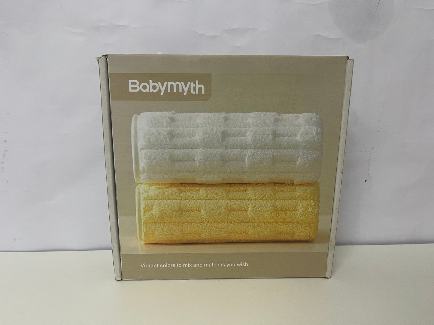 【Babymyth Ribbed Plush Microfiber Towel】—— Gentle & Absorbent Care for Sensitive Skin