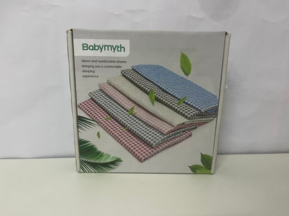 【Babymyth Plaid Cotton Table Linen】—— Warm, Durable Table Setting for Everyday & Gatherings