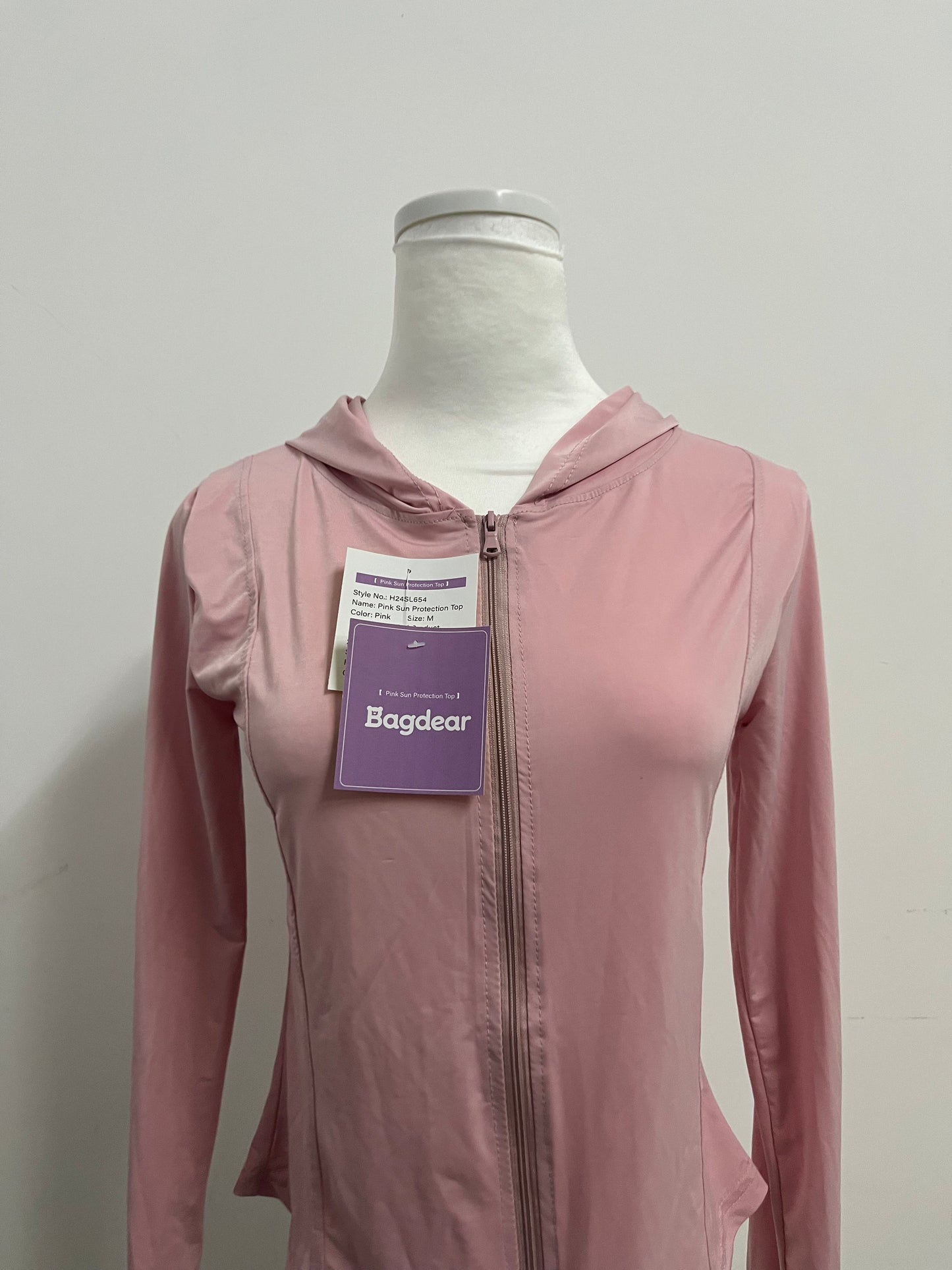 Bagdear Tracksuits Women's Hooded Sun Protection Sports Jacket Lightweight & Breathable First Choice for Outdoor Sun Protection