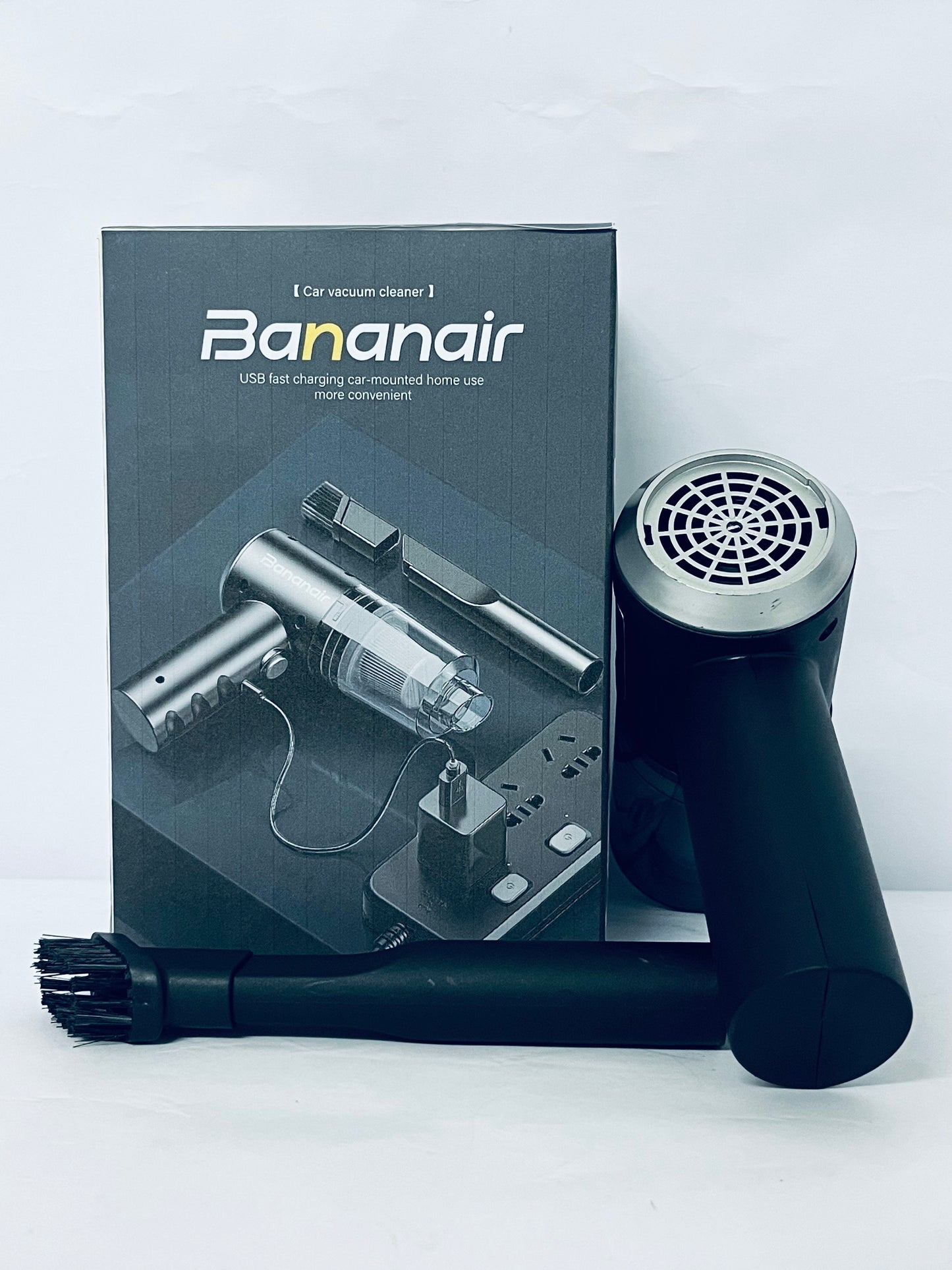 Bananair Electric Air Duster, Cordless Air Duster,Strong Flow Rate,Rechargeable Battery, Dust Blower for Keyboard, PC Fans & Housing, Cabinet