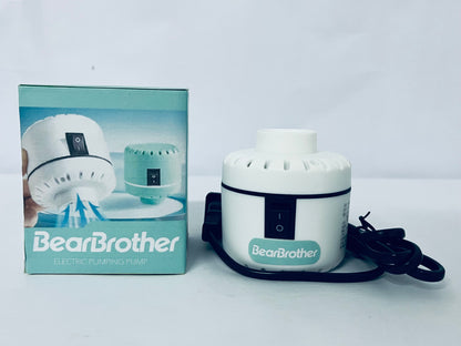 BearBrother Electric Pump for Vacuum Storage Bags Travel Vacuum Pump for Various Vacuum Seal Bags Portable Vacpack Air Pump for Compression Clothing Blanket Luggage