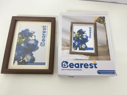 Bearest Picture frames Retro Photo Frame Outstanding Texture Freeze Beautiful Moments A Warm Carrier for Home and Memories