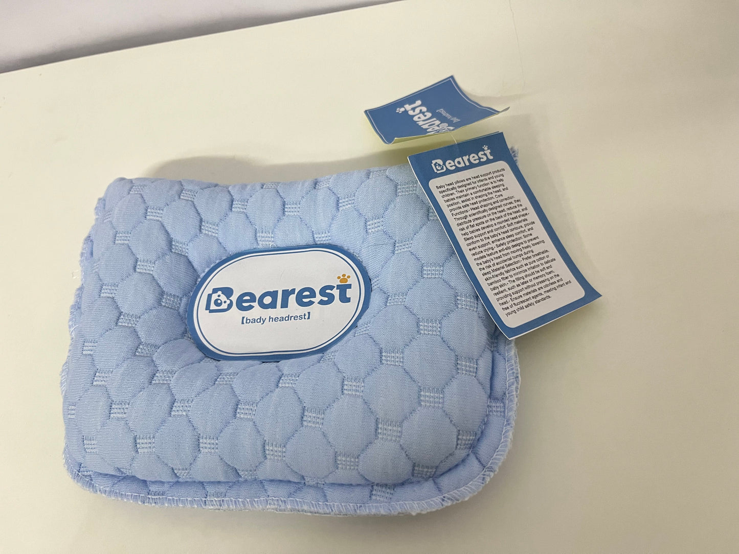 Bearest Pillows Baby Headrest Scientific Head Shaping Skin-Friendly & Breathable A Gentle Guardian for Newborn Head Development
