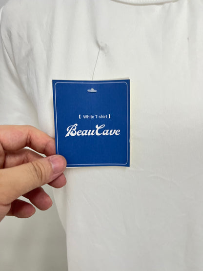 BeauCave T-shirts Short Sleeve Shirts for Women Crew Neck Basic Tee - Fashion Summer Spring Tops - Oversized T Shirts for Women