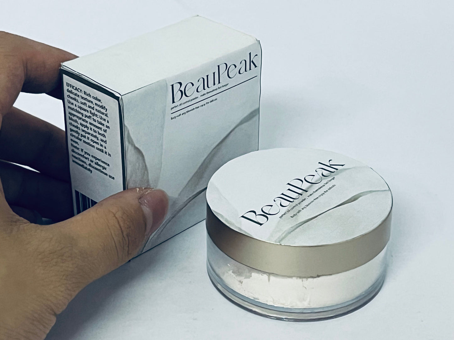 BeauPeak Oil Control Face Pressed Powder,Matte Smooth Flawless Setting Powder Makeup,Waterproof Long Lasting Finishing Powder,Cruelty Free Lightweight Face