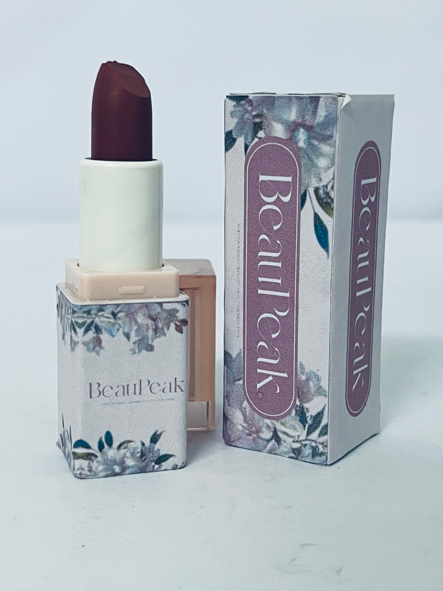 BeauPeak Lipstick, High Impact with Moisturizing Velvety Formula, Black Cherry, 0.74 oz