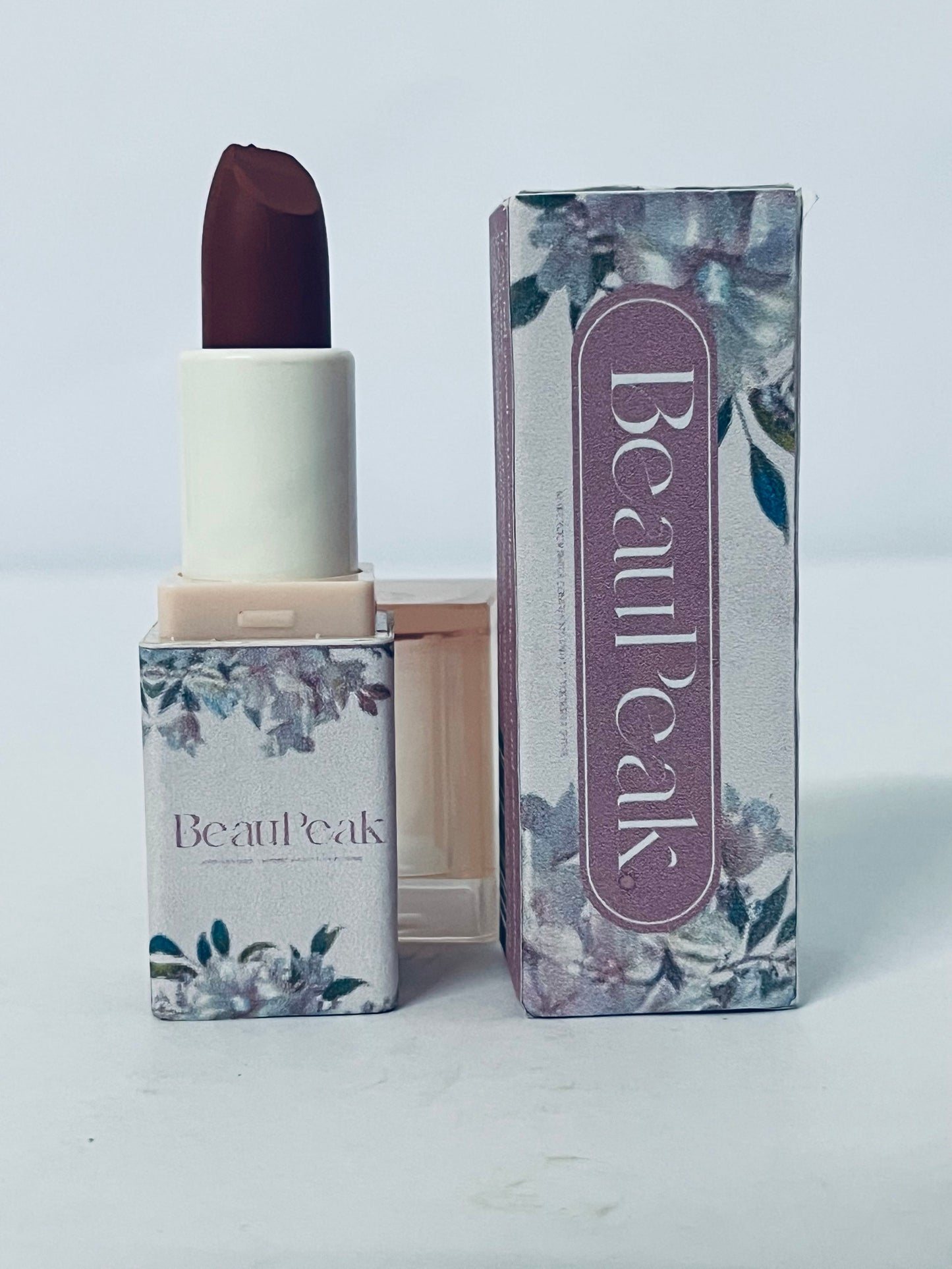 BeauPeak Lipstick, High Impact with Moisturizing Velvety Formula, Black Cherry, 0.74 oz