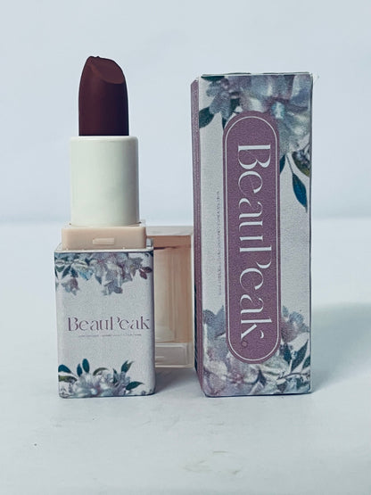 BeauPeak Lipstick, High Impact with Moisturizing Velvety Formula, Black Cherry, 0.74 oz