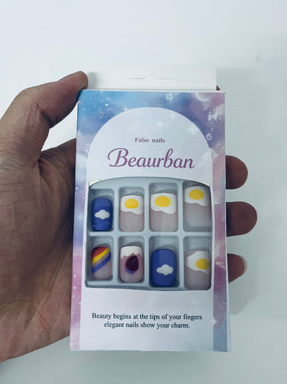 【Beaurban Cute Pattern False Nails】—— Playful Finger Decor to Highlight Your Charm