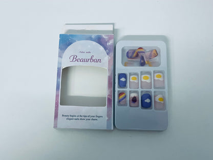【Beaurban Cute Pattern False Nails】—— Playful Finger Decor to Highlight Your Charm