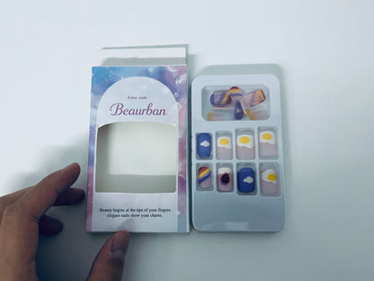【Beaurban Cute Pattern False Nails】—— Playful Finger Decor to Highlight Your Charm