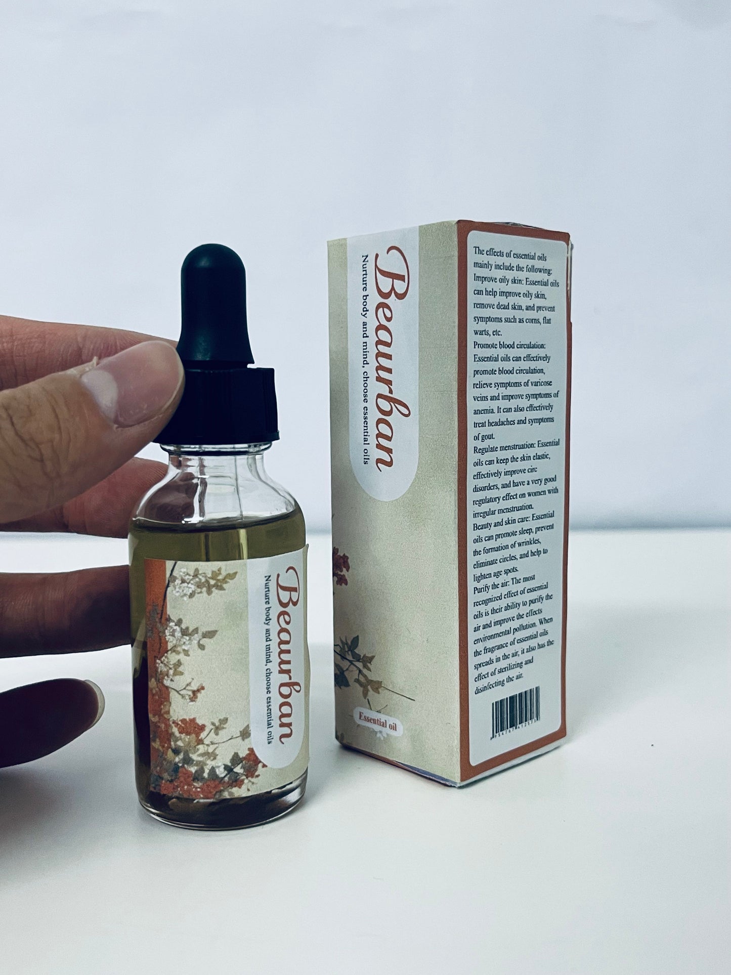 【Beaurban Essential Oil: 100% Natural Plant Extracts】—— Soothing Aromatherapy & Holistic Care for Body, Skin & Mind