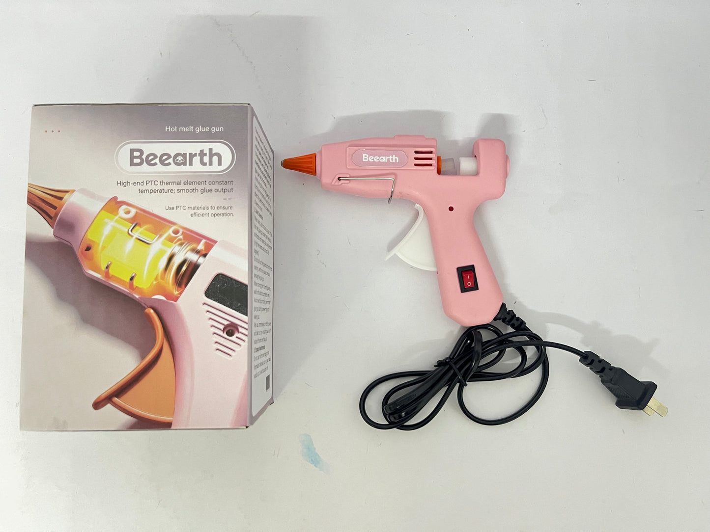 Beearth Hot Melt Glue Gun - High-End PTC Constant Temperature Glue Gun for DIY, Crafts, Home Repairs & Decor
