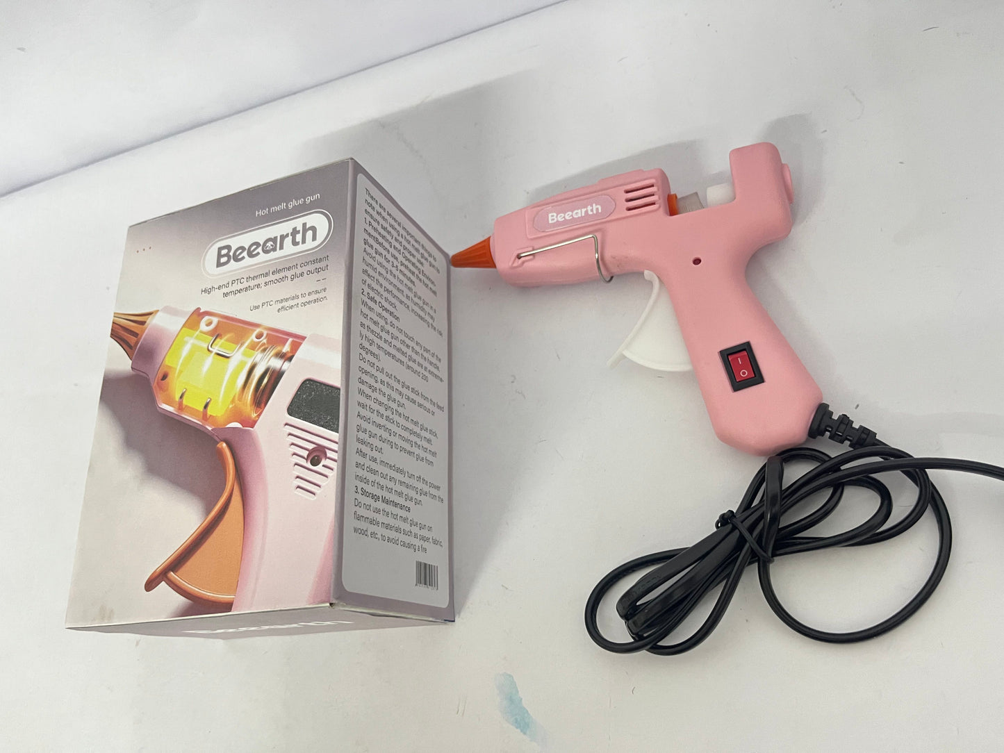 Beearth Hot Melt Glue Gun - High-End PTC Constant Temperature Glue Gun for DIY, Crafts, Home Repairs & Decor