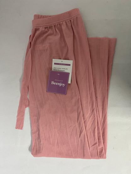 Beenjoy Pants Pink Casual Wide - Leg Pants - A Perfect Encounter of Comfort and Fashion