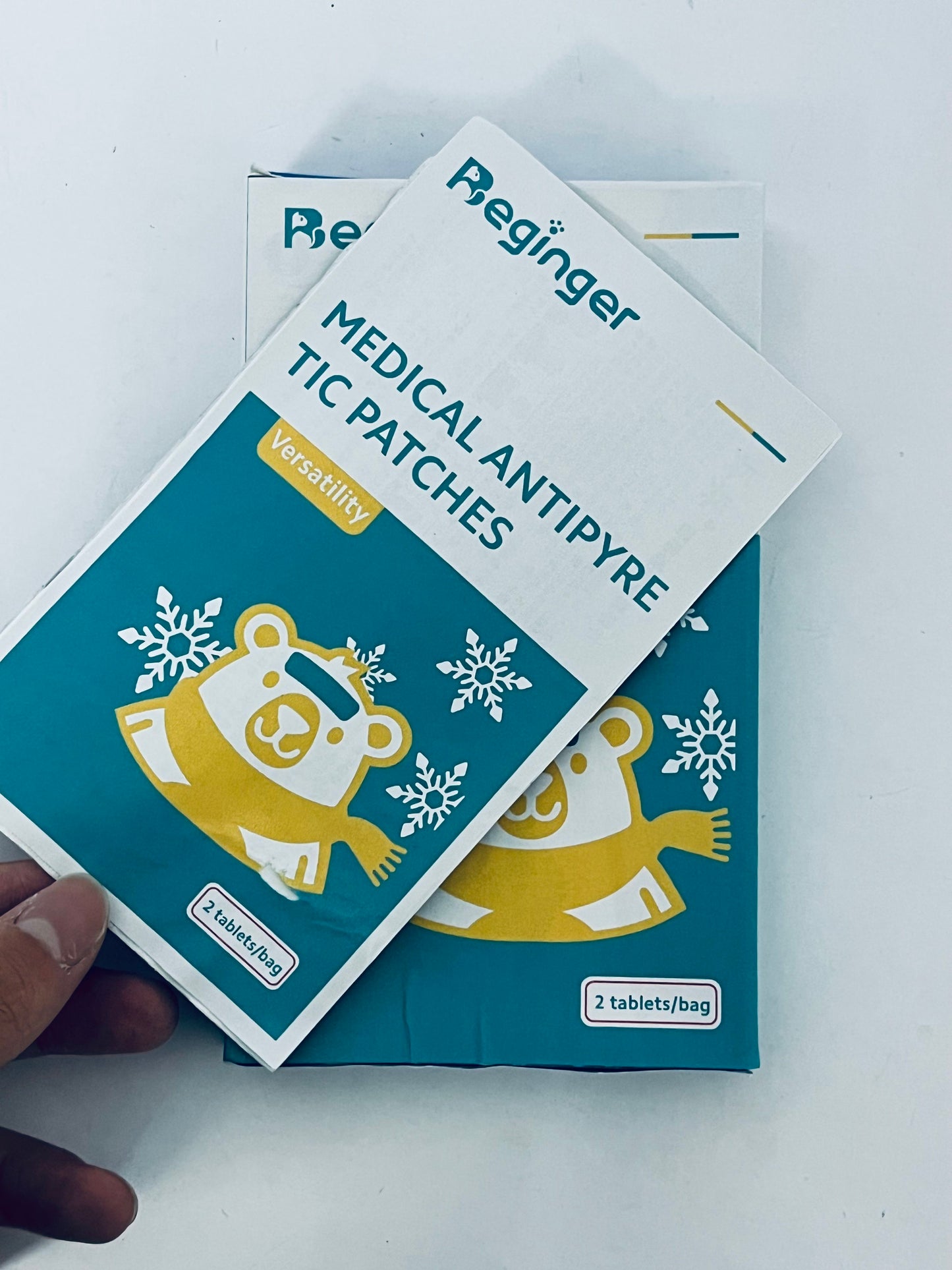 Beginger Medical dressings Fever Cooling Gel Patches,Cooling Forehead Strips Relieve Headache,Toothache Pain,Drowsiness, Fatigue, Refreshing, Relieve Fatigue, Muscle ache, Sprain,Sunstroke Blue