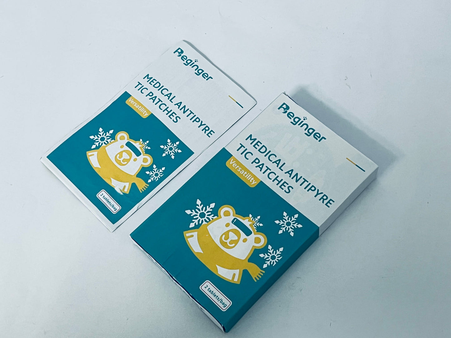 Beginger Medical dressings Fever Cooling Gel Patches,Cooling Forehead Strips Relieve Headache,Toothache Pain,Drowsiness, Fatigue, Refreshing, Relieve Fatigue, Muscle ache, Sprain,Sunstroke Blue