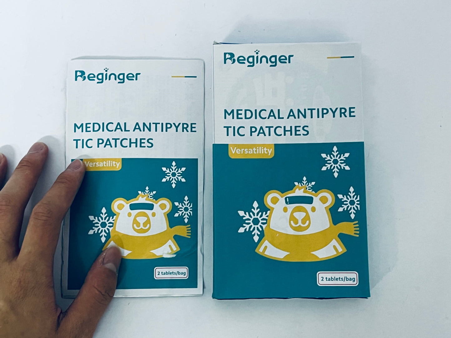 Beginger Medical dressings Fever Cooling Gel Patches,Cooling Forehead Strips Relieve Headache,Toothache Pain,Drowsiness, Fatigue, Refreshing, Relieve Fatigue, Muscle ache, Sprain,Sunstroke Blue