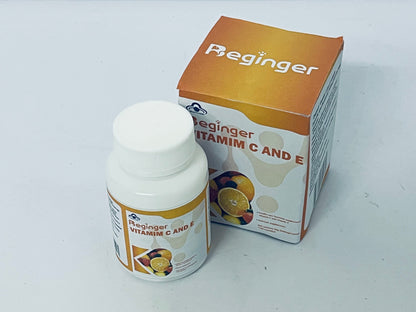 Beginger Vitamins C 120 High Strength Vitamin C Capsules - Vitamin C and Zinc, E Iron & Copper ESupplement  VIT C Supplements Gluten & Sugar Free Powerful Antioxidant
