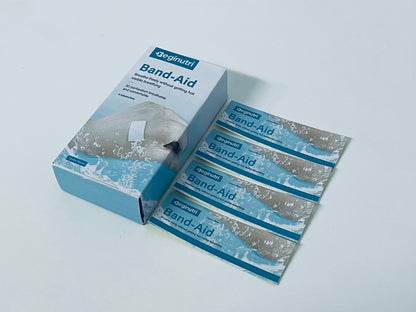 Beginutri Band-Aid, 3D Perforation Breathable Waterproof Skin-Friendly, 72mm×19mm, 6 Pieces, Essential for Daily Wound and Abrasion Care
