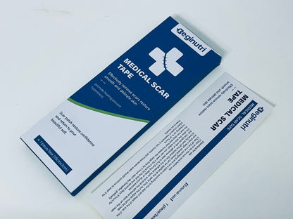 Beginutri Medical Scar Tape, 15cm×3cm, Effective for Surgical & Traumatic Scars, Prevent Hyperplasia, Restore Smooth Delicate Skin