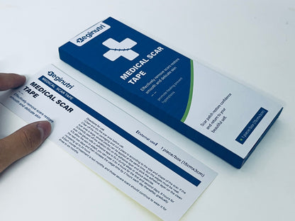 Beginutri Medical Scar Tape, 15cm×3cm, Effective for Surgical & Traumatic Scars, Prevent Hyperplasia, Restore Smooth Delicate Skin