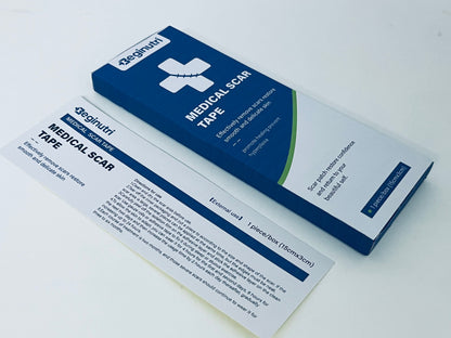 Beginutri Medical Scar Tape, 15cm×3cm, Effective for Surgical & Traumatic Scars, Prevent Hyperplasia, Restore Smooth Delicate Skin