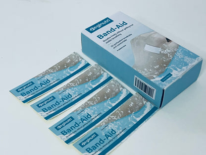 Beginutri Band-Aid, 3D Perforation Breathable Waterproof Skin-Friendly, 72mm×19mm, 6 Pieces, Essential for Daily Wound and Abrasion Care