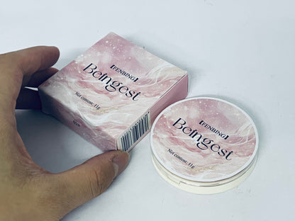 Beingest Pressed face powder Perfect Finish HD Powder, Blurs Fine Lines & Imperfections, All Day Wear, Perfect for On The Go,