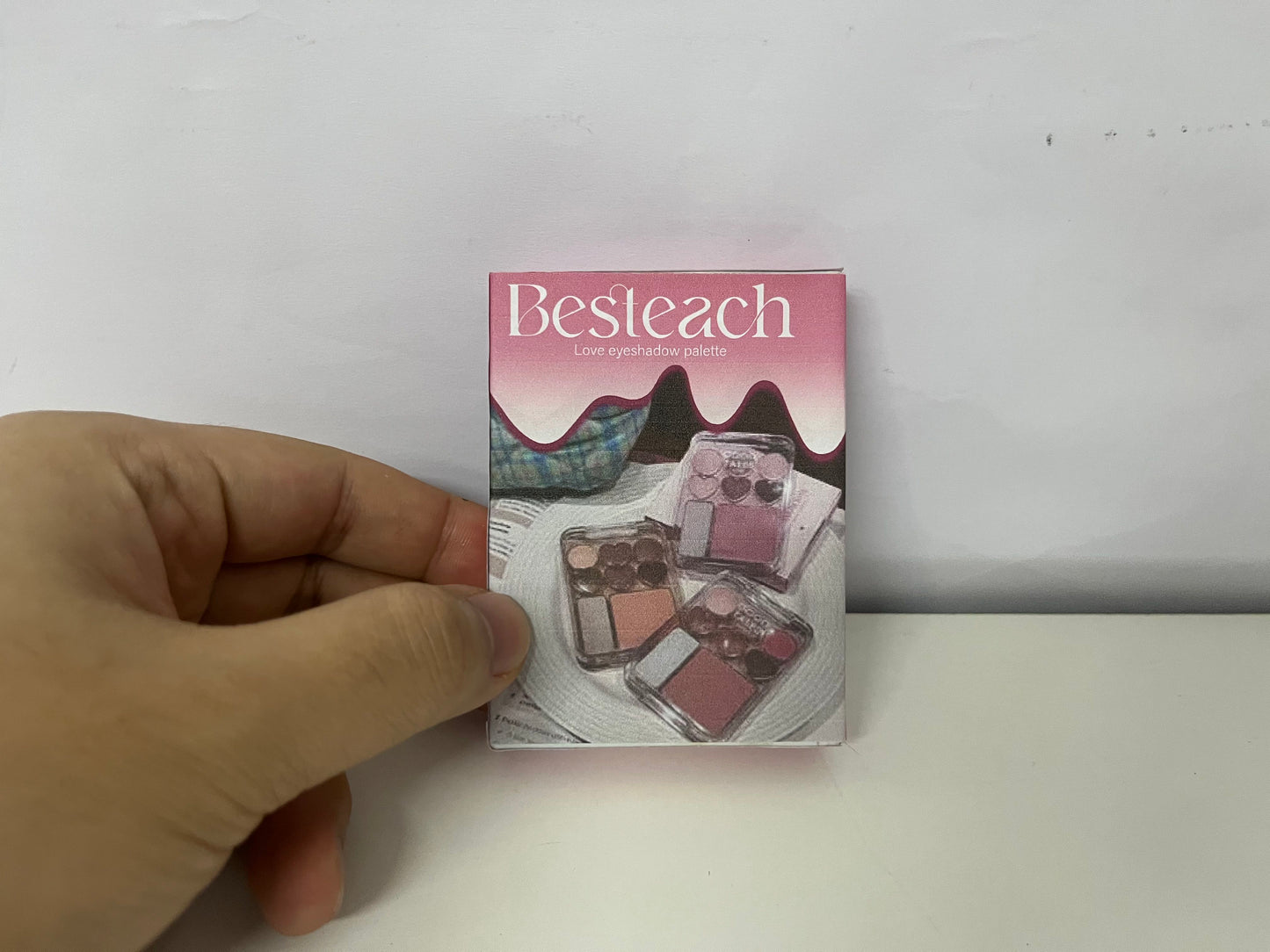 Besteach Love Eyeshadow Palette - Pink All-in-One Makeup Palette (Eyeshadow+Blush+Highlighter)