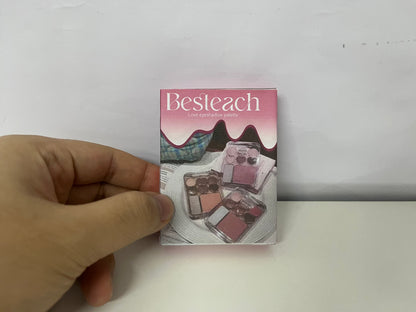Besteach Love Eyeshadow Palette - Pink All-in-One Makeup Palette (Eyeshadow+Blush+Highlighter)