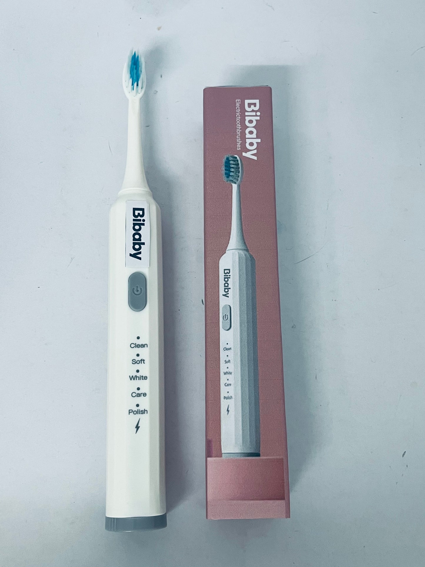 Bibaby Electric Toothbrush with 5 Modes | Sonic Vibration for Deep Cleaning, Gum Care & Teeth Whitening