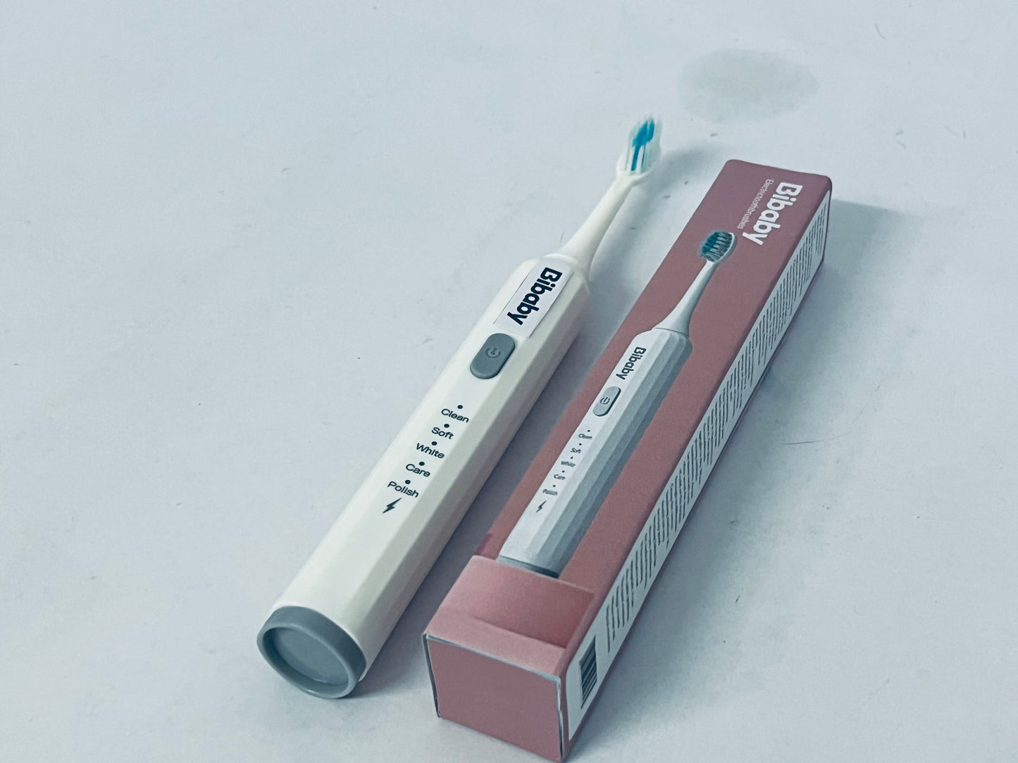 Bibaby Electric Toothbrush with 5 Modes | Sonic Vibration for Deep Cleaning, Gum Care & Teeth Whitening