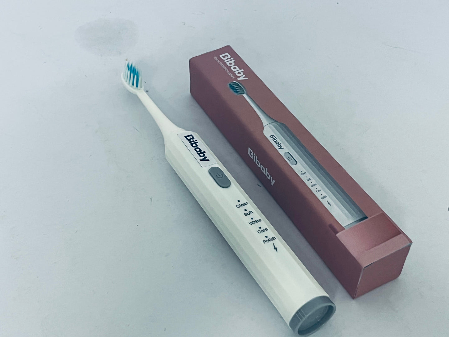 Bibaby Electric Toothbrush with 5 Modes | Sonic Vibration for Deep Cleaning, Gum Care & Teeth Whitening
