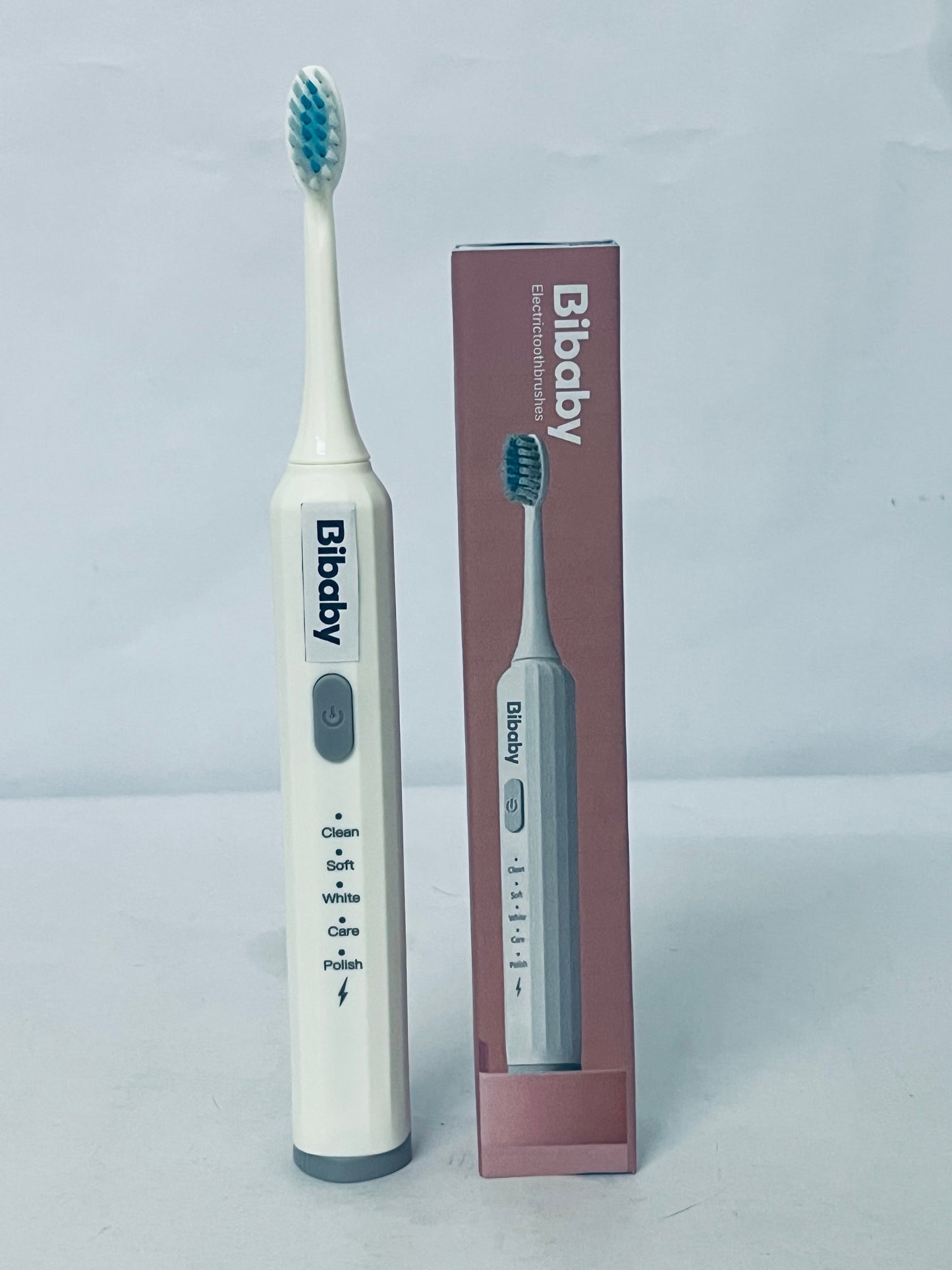 Bibaby Electric Toothbrush with 5 Modes | Sonic Vibration for Deep Cleaning, Gum Care & Teeth Whitening