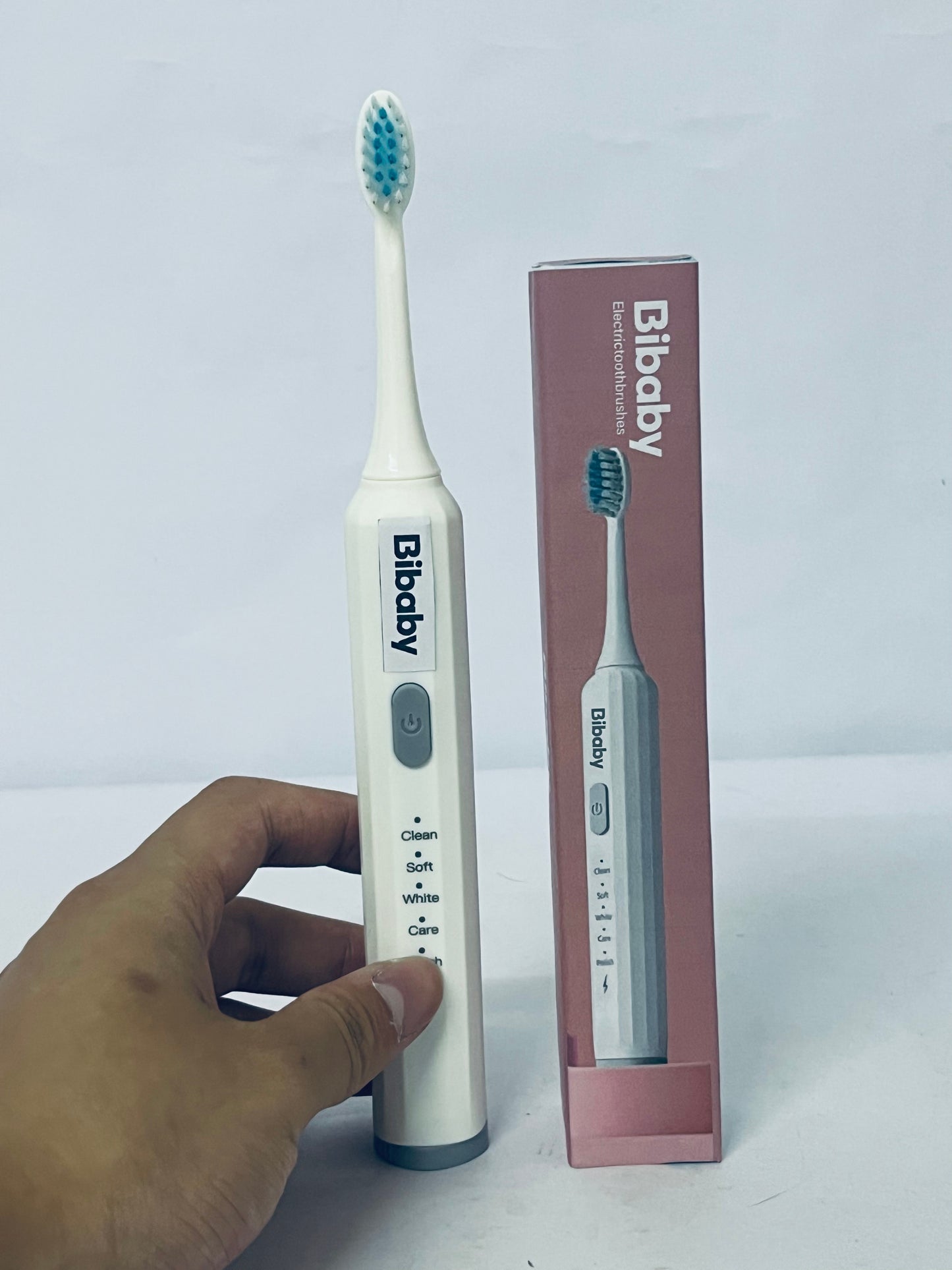 Bibaby Electric Toothbrush with 5 Modes | Sonic Vibration for Deep Cleaning, Gum Care & Teeth Whitening