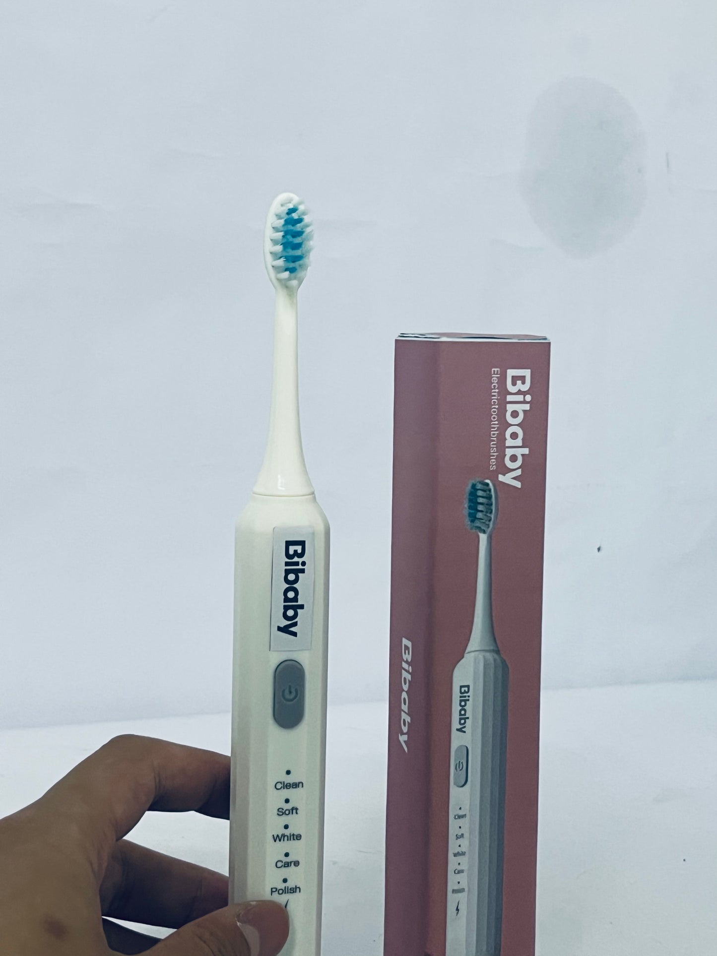 Bibaby Electric Toothbrush with 5 Modes | Sonic Vibration for Deep Cleaning, Gum Care & Teeth Whitening